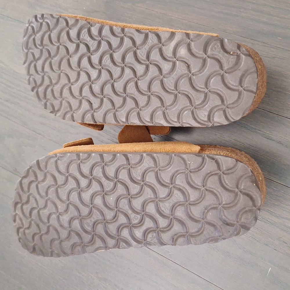 Birkenstock Arizona Mochs Suede Sandals Size 39 /8.5 Narrow - Picture 9 of 12